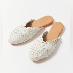 UO Woven Leather Mules W8